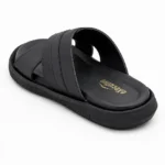 Black Imported Material Cross Slipper XWAY-951