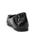 Black Imported Material Glossy Girls School Shoes XWAY-44101