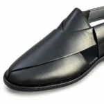 Black Imported Material Peshawari Chappal XWAY-1650