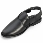 Black Imported Material Peshawari Chappal XWAY-1650