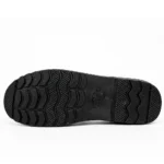 Black Imported Material Plain Kids School Shoes XWAY-6047 - Image 6