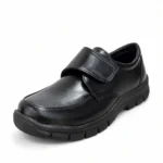 Black Imported Material Magic Kids School Shoes XWAY-6040
