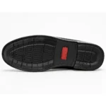 Brown Medicated Material Leather Shoes XWAY-18011