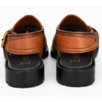 Mustard Joblet Material Peshawari Chappal XWAY-7019