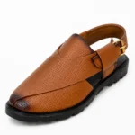 Mustard Joblet Material Peshawari Chappal XWAY-7019
