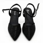 Women’s Black High Heel Court Shoes XWAY-2848