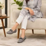 Women's Silver Glitter & Sequin Pumps XWAY-AH11